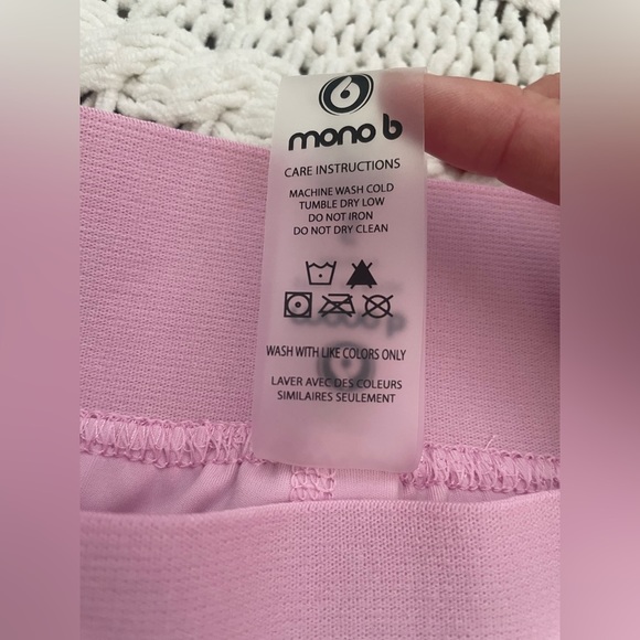 🛍️Mono B- Tennis skort- NWOT Size Small- Pink - Picture 5 of 6